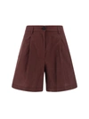 Forte Forte Shorts In Cacao