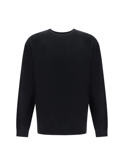Helmut Lang Seamed Sweater In Black