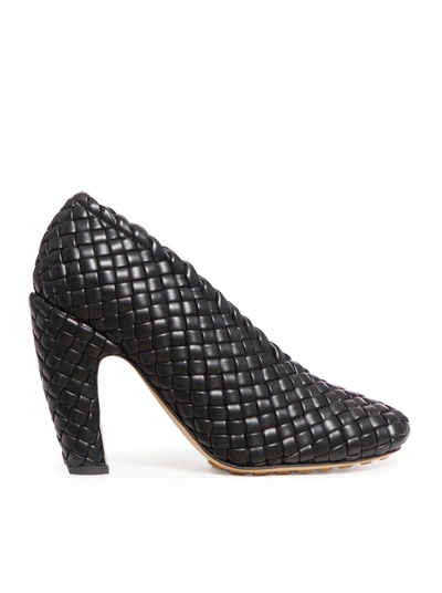 Bottega Veneta Canalazzo Pump Lambskin In Black