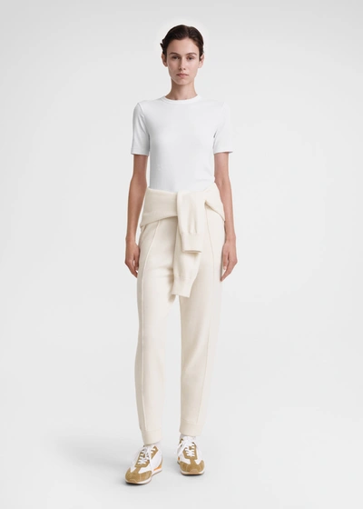 Totême Classic Rib Tee White