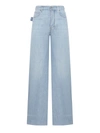 BOTTEGA VENETA LIGHT BLEACHED DENIM TROUSERS