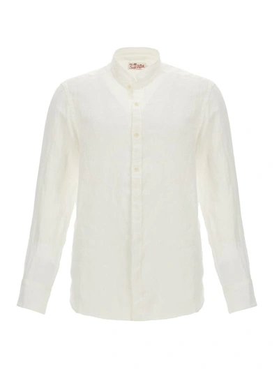 Mc2 Saint Barth Man White Shirt