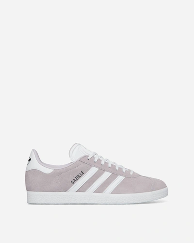 Adidas Originals Wmns Gazelle Sneakers Silver Dawn / Cloud White In Grey