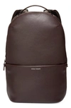 Cole Haan Triboro Leather Backpack In Dark Chocolate