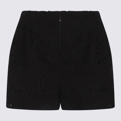 Charo Ruiz Black Cotton Shorts