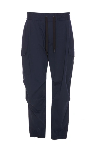 Dolce & Gabbana Trousers In Blue