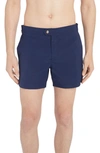 TOM FORD COMPACT POPLIN SWIM TRUNKS