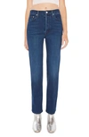 MOTHER THE TRIPPER HIGH WAIST ANKLE TAPER LEG JEANS