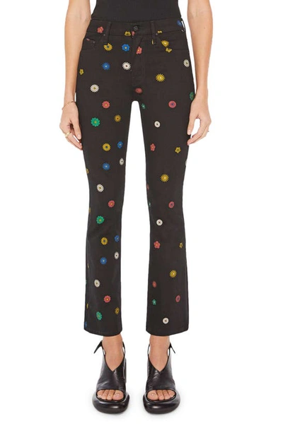 Mother The Insider High Rise Ankle Jeans In Fresh As A Daisy