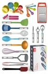 Kaluns Kitchen Utensil 24-piece Set In Multi Color