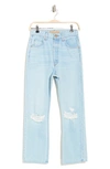 Mother The Tippy Top Sweet Tooth High Waist Ankle Narrow Straight Jeans In Lots Of Nibbles