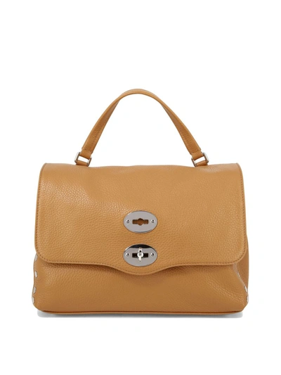 Zanellato "postina Daily S" Handbag In Brown