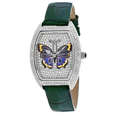 Christian Van Sant Women's Papillon Silver Dial Watch