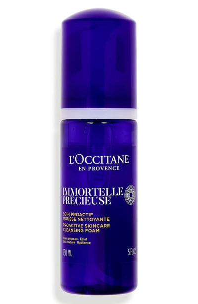 L'occitane Immortelle Precious Cleansing Foam In White