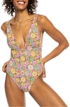 ROXY ALL BOUT SOL ONE-PIECE SWIMSUIT