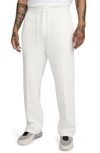 Nike Men's  Sportswear Tech Fleece Reimagined Loose Fit Open Hem Sweatpants In White
