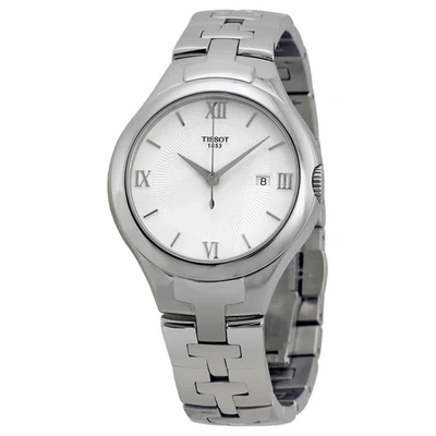 Tissot Women's T12 34mm Quartz Watch In Silver
