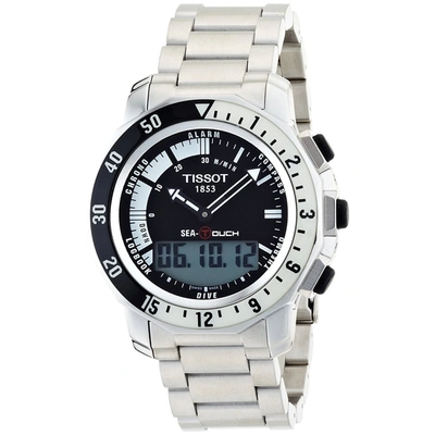 Tissot Men's Sea-touch 44.4mm Quartz Watch In Silver