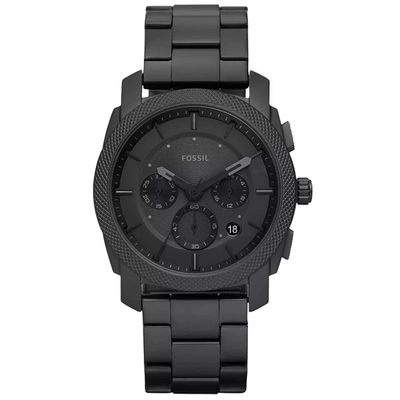 Fossil Men's Machine Chronograph Black Stainless Steel Watch, 42mm