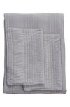 MELANGE HOME STONE WASHED QUILT & SHAM SET