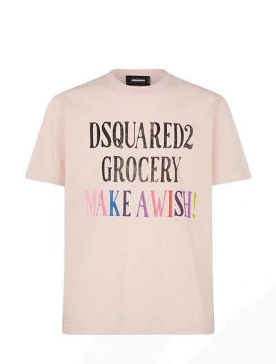 Dsquared2 T-shirts And Polos In Baby Pink