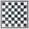 VERSACE BLACK BAROCCO CHECKERS & CHESS SET