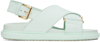 Marni Blue Fussbett Sandals In 00b18 Mineral Ice
