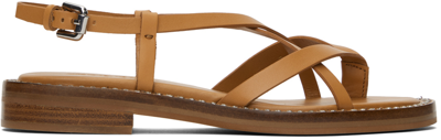 See By Chloé Tan Lynette Sandals In 553 Tan