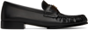 GIVENCHY BLACK 4G LEATHER LOAFERS