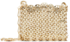 Rabanne Gold Iconic 1969 Nano Bag In P711 Light Gold