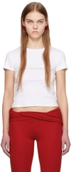 Blumarine White Crystal T-shirt