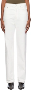 Totême Off-white Classic Jeans In White