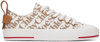 SEE BY CHLOÉ WHITE & TAUPE ARYANA SNEAKERS
