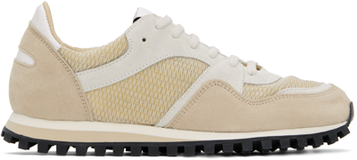 Spalwart Beige Marathon Trail Low Trainers In Sponge