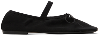 Proenza Schouler Black Glove Mary Jane Mesh Ballerina Flats