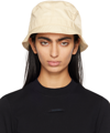 JACQUEMUS BEIGE LE CHOUCHOU 'LE BOB OVALIE' BUCKET HAT