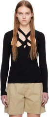 ISABEL MARANT BLACK ZORIA SWEATER