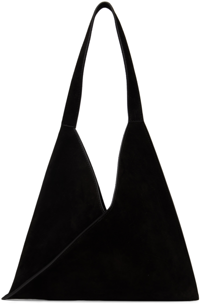 Khaite Black 'the Small Sara' Tote In 200 Black