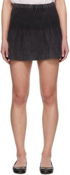 ISABEL MARANT ÉTOILE BLACK PACIFICA MINISKIRT