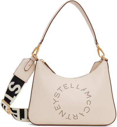 Stella Mccartney Off-white Logo Bag In 9000 Pure White