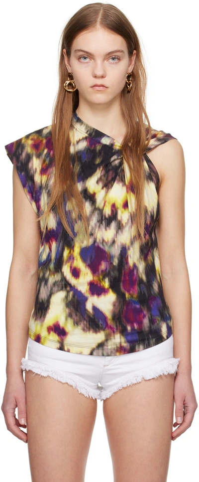 ISABEL MARANT ÉTOILE MULTICOLOR NAYDA T-SHIRT