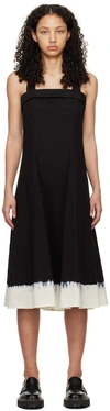 PROENZA SCHOULER BLACK PROENZA SCHOULER WHITE LABEL EDIE MIDI DRESS