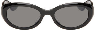 Khaite X Oliver Peoples 1969c Round-frame Acetate Sunglasses In Black