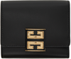 GIVENCHY BLACK 4G TRIFOLD WALLET