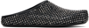 Marni Black Leather Fussbett Loafers In 00n99 Black