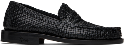 MARNI BLACK BAMBI LOAFERS