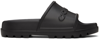 Coach Black Jesse Rubber Slides In Black
