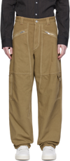 Isabel Marant Taupe Farker Trousers In 10sa Sahara