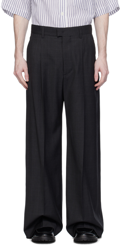 ISABEL MARANT GRAY NAMORO TROUSERS