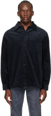 Samsoe & Samsoe Navy Damon Js Shirt In Salute